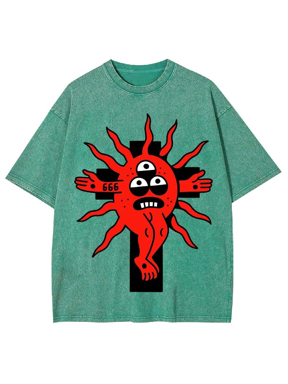 Twisted Trinity Washed Tshirt