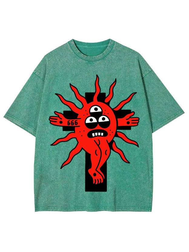 Twisted Trinity Washed Tshirt