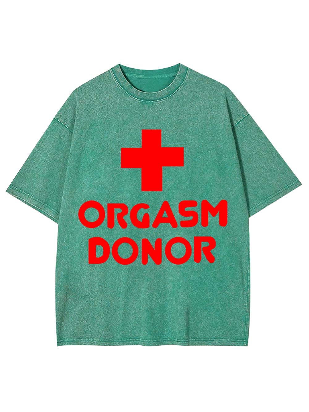 Orgasm Donor Washed Tshirt