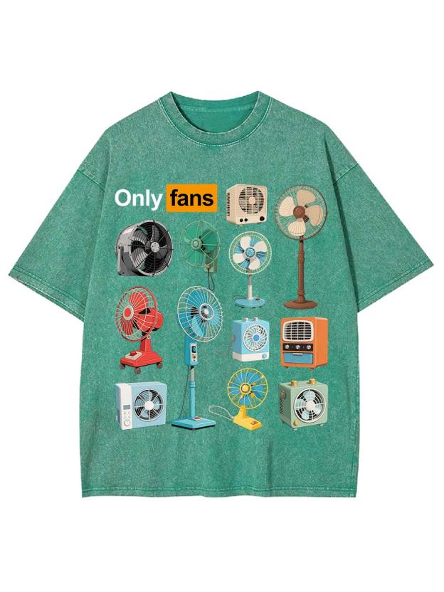 Only Fans Washed Tshirt