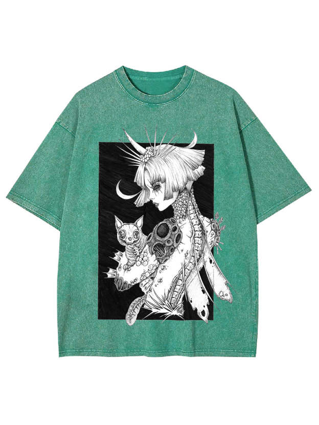 Divine Evolution Washed Tshirt