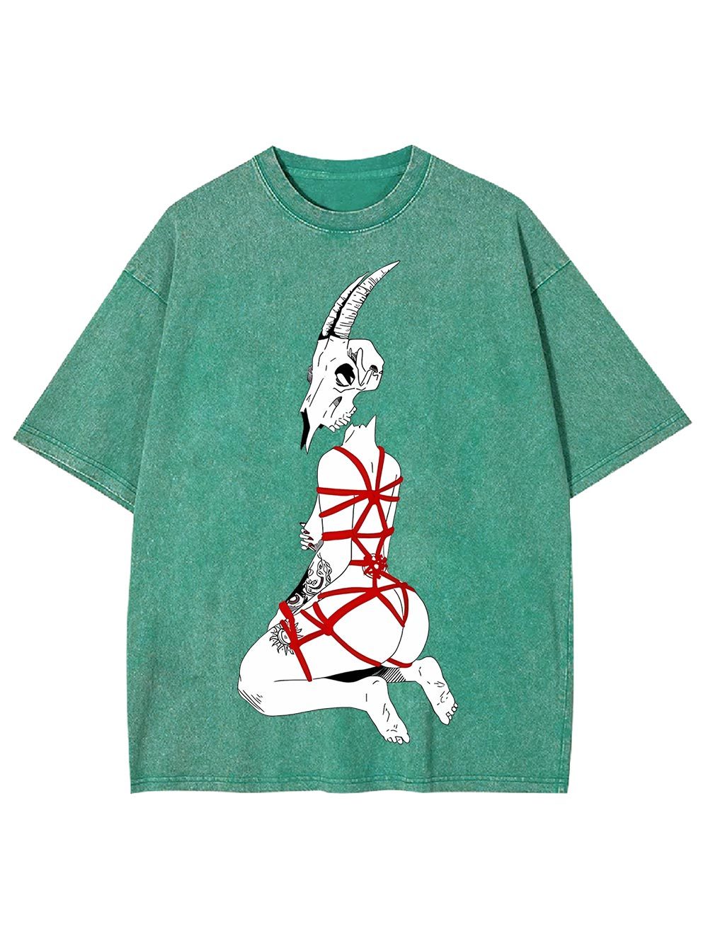 Goat-Headed Mystique Washed Tshirt