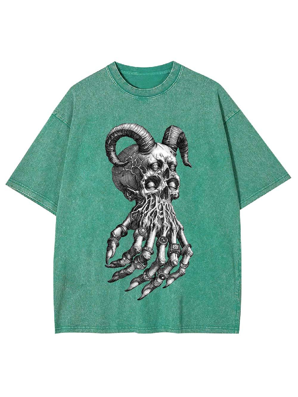 Infernal Grasp Washed Tshirt