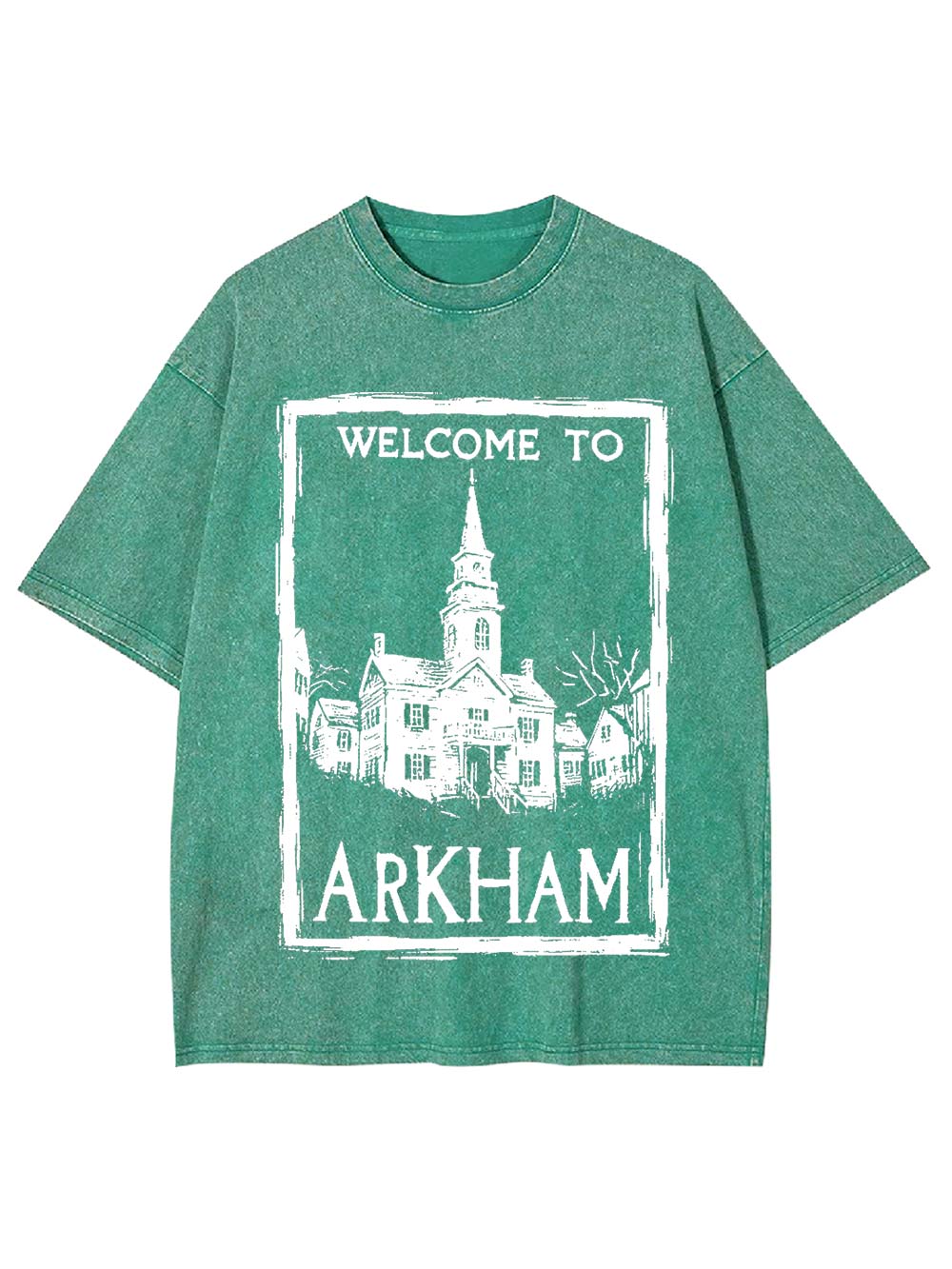 Welcome to Arkham Washed Tshirt