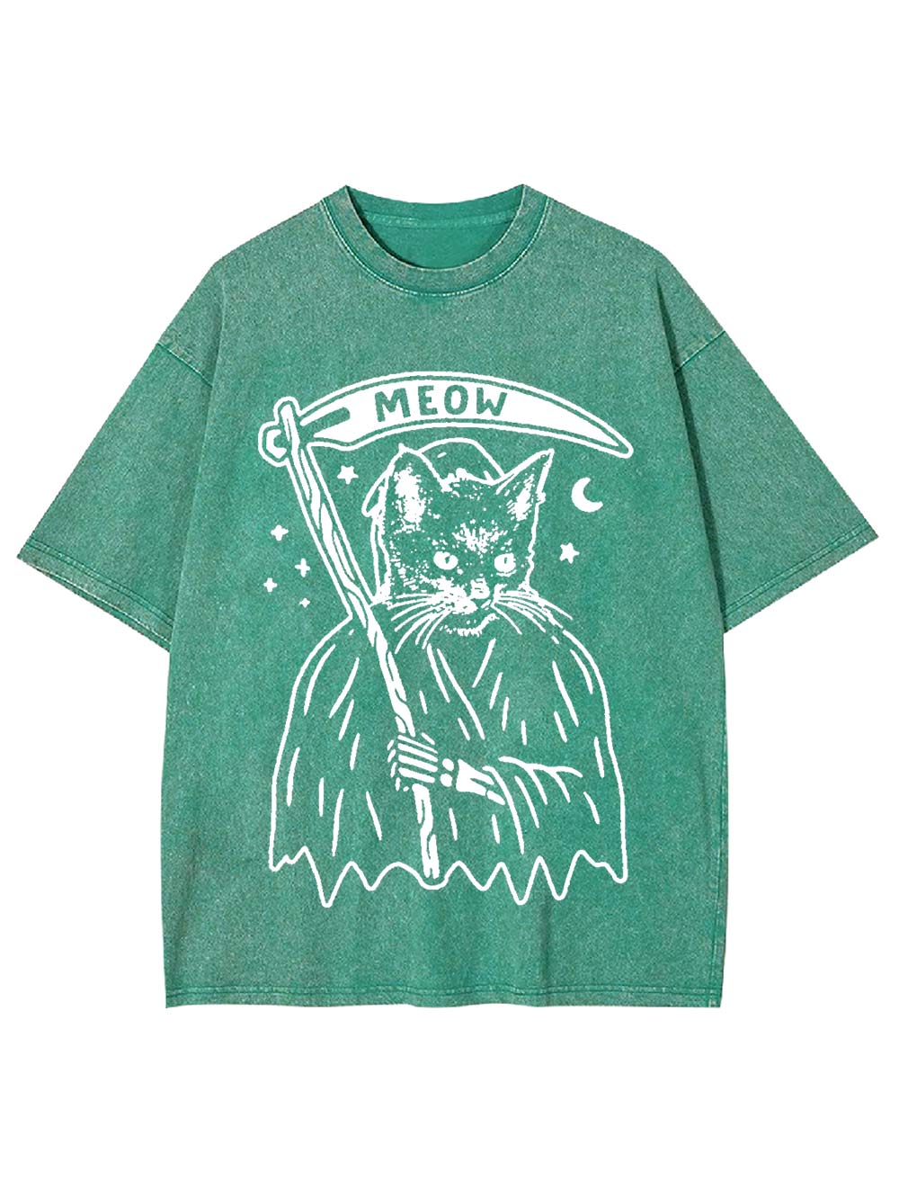 Meow Reaper Washed Tshirt