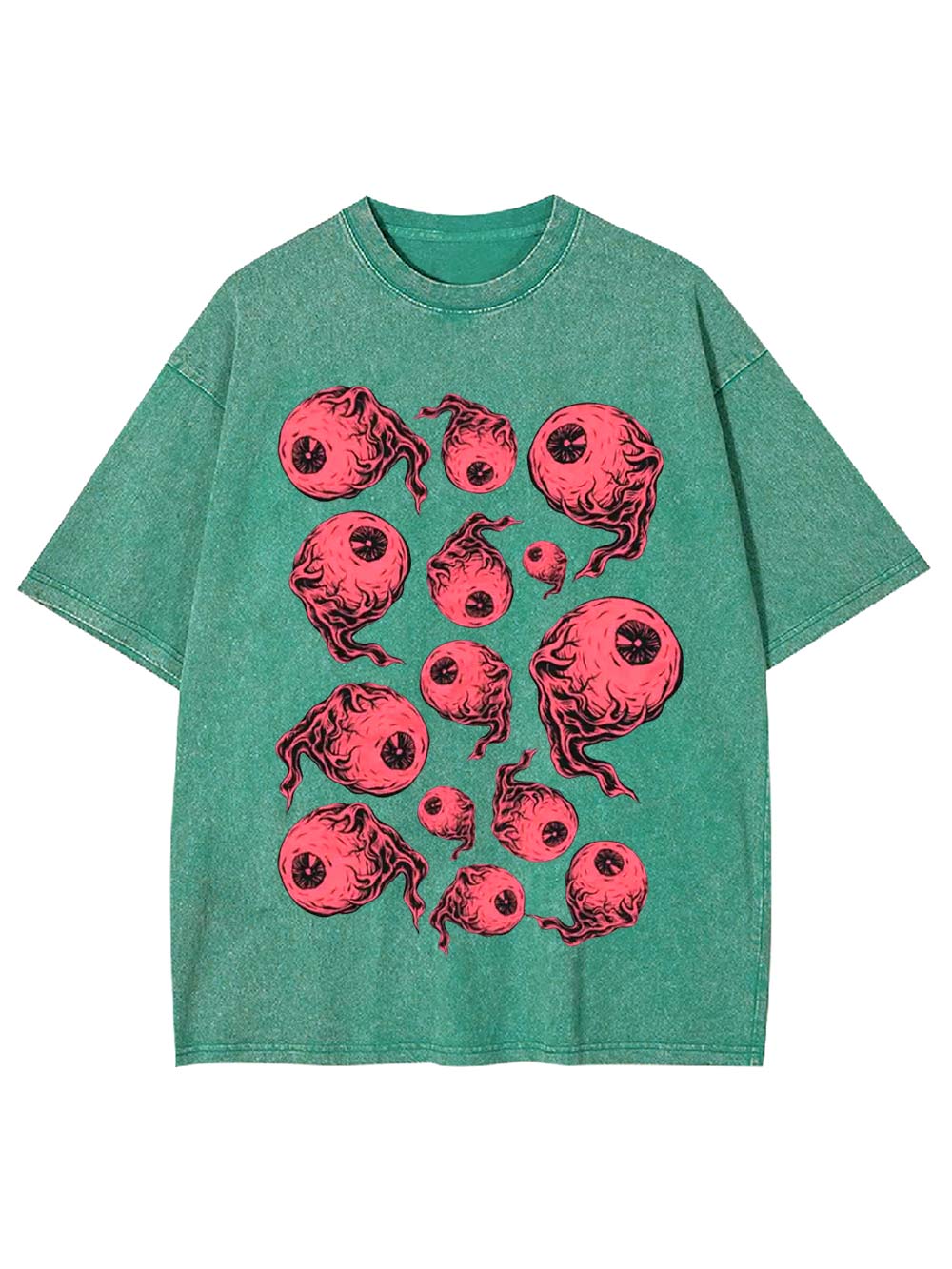 Floating Eyes Washed Tshirt