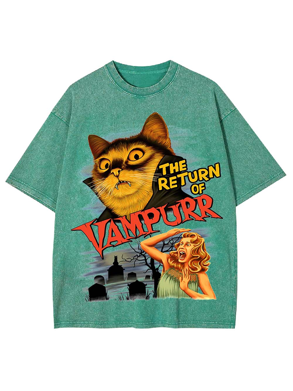 The Return Of Vampurr Washed Tshirt