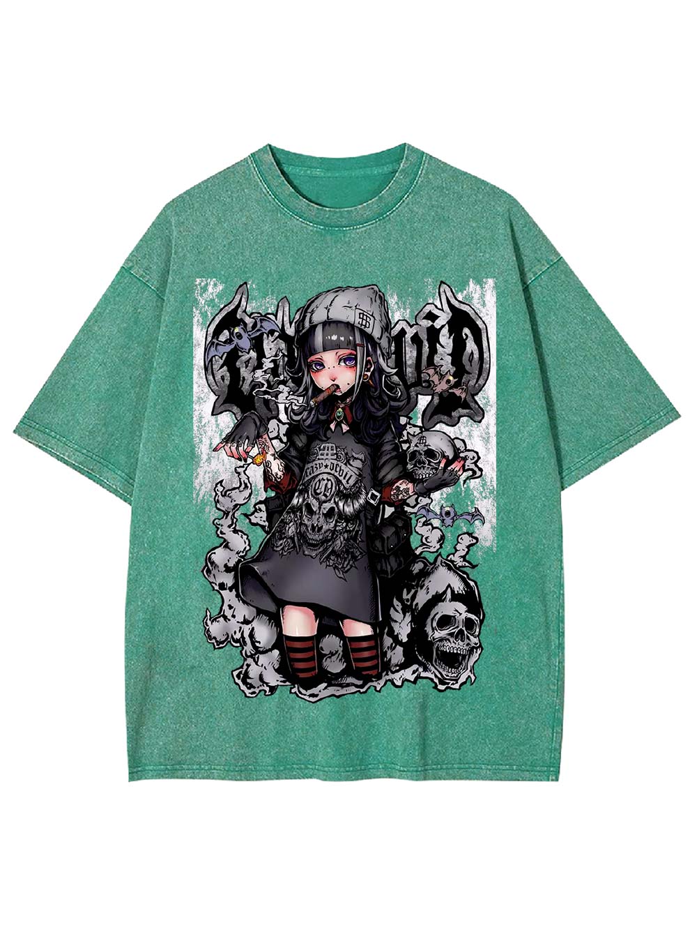 Gothic Reape Washed Tshirt