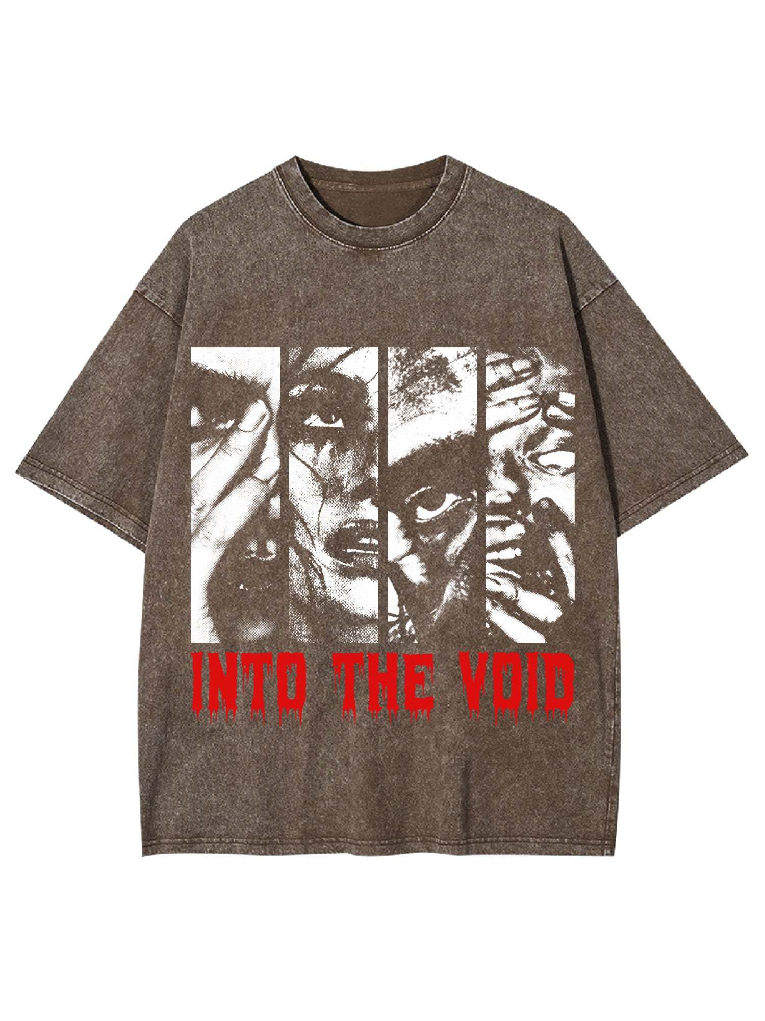 Into The Void Washed Tshirt-ClassyOutlaw Sale
