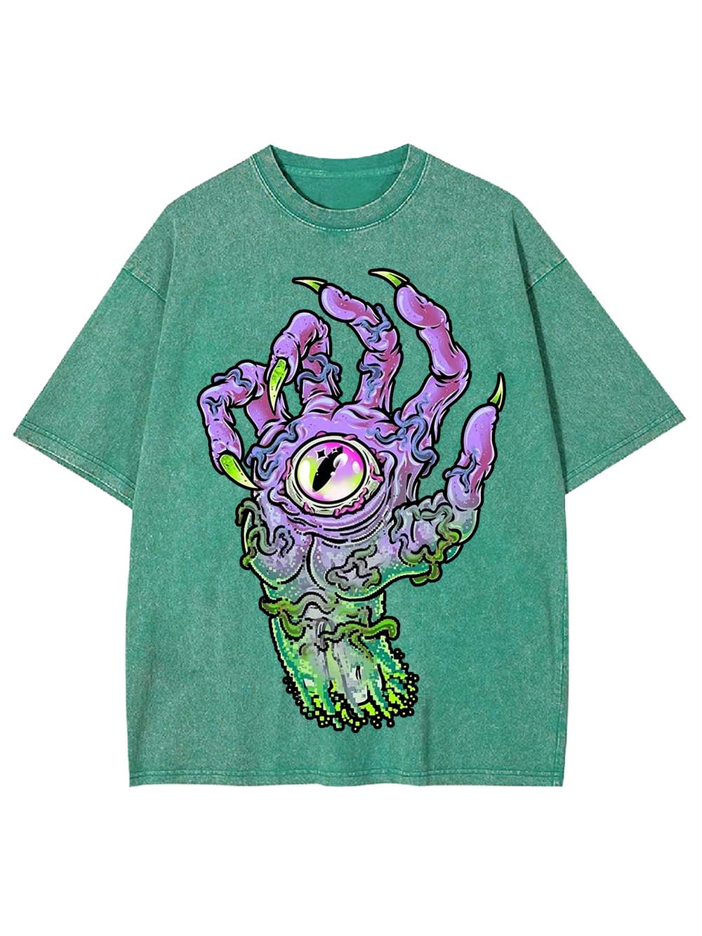 EYE OF THE CURSED HAND WASHED TSHIRT
