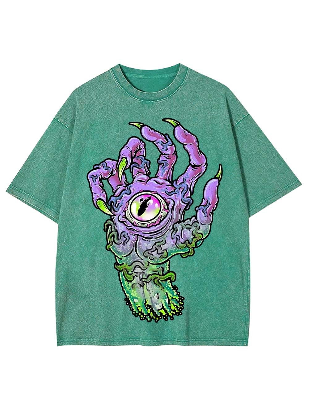 EYE OF THE CURSED HAND WASHED TSHIRT