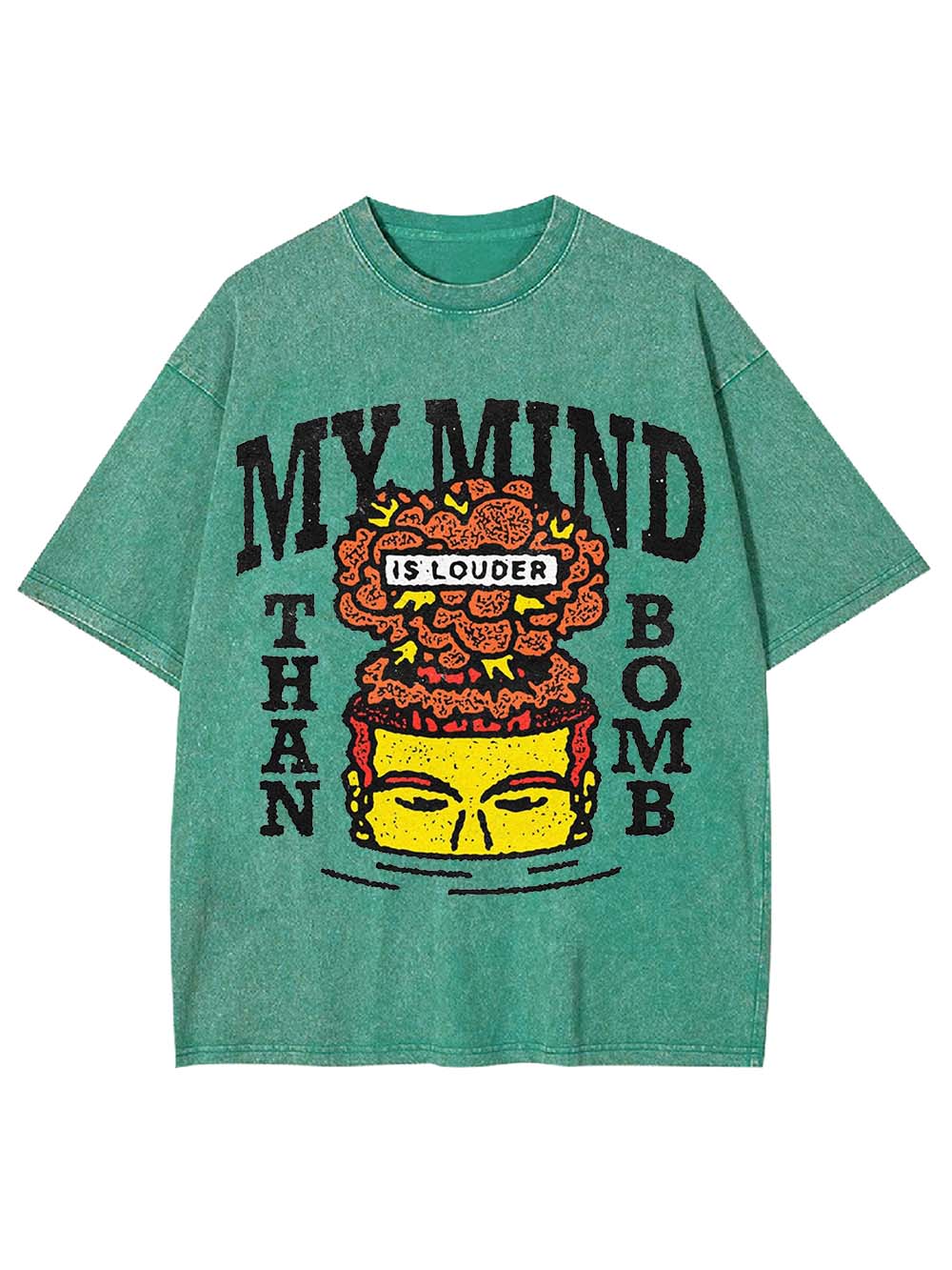 My Mind The Bomb Washed Tshirt