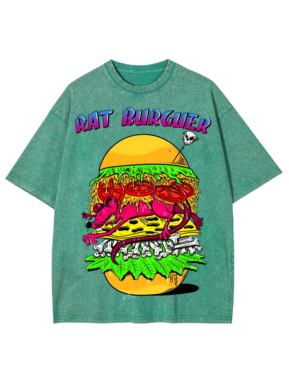 Rat Burger Washed Tshirt