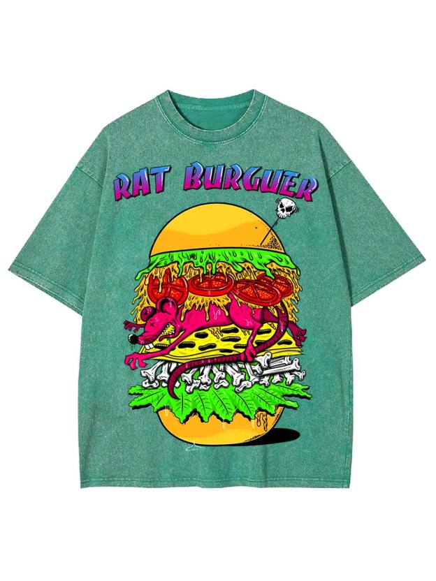 Rat Burger Washed Tshirt