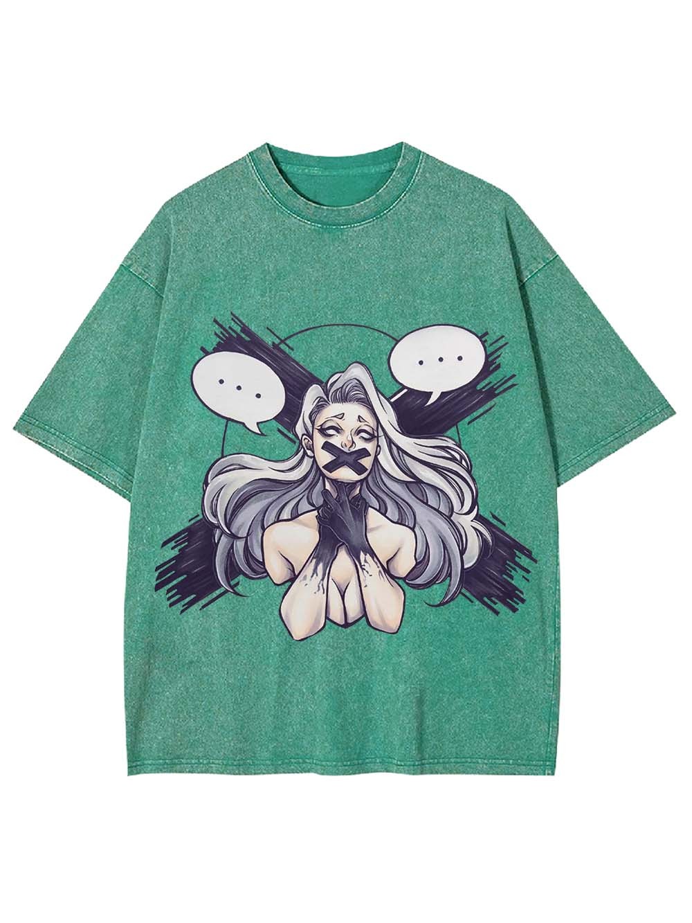 Silenced Emotions Washed Tshirt