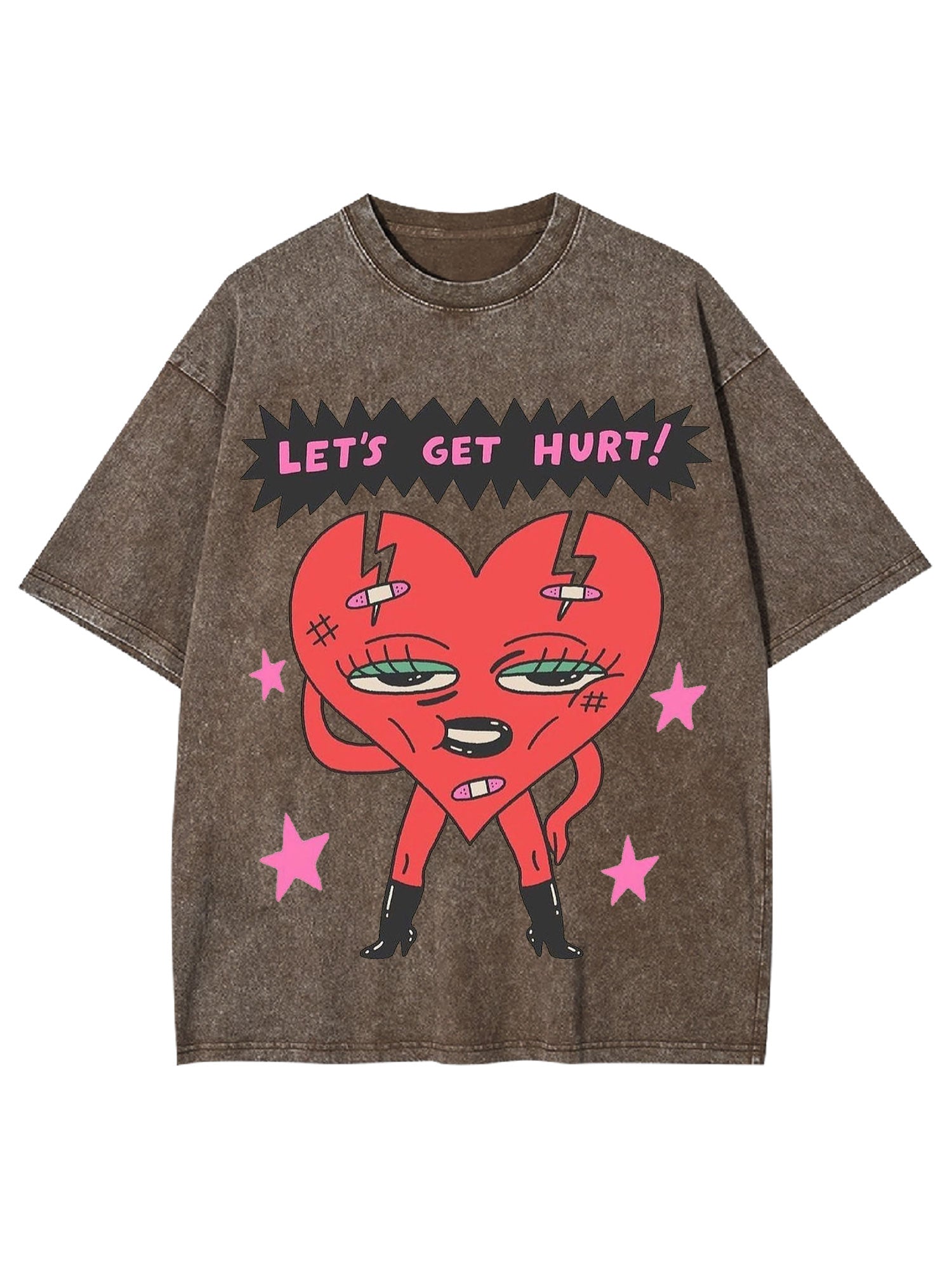 Let's Get Hurt Washed Tshirt