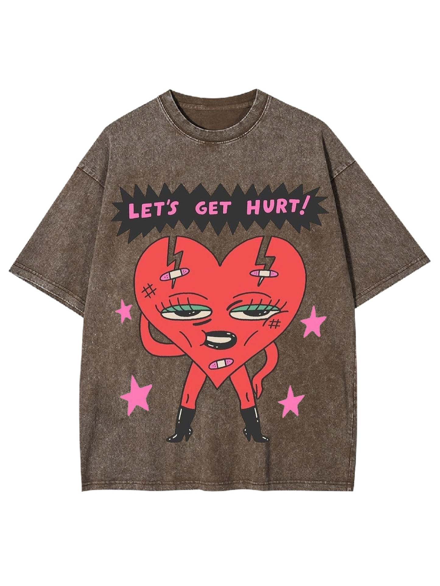 Let's Get Hurt Washed Tshirt