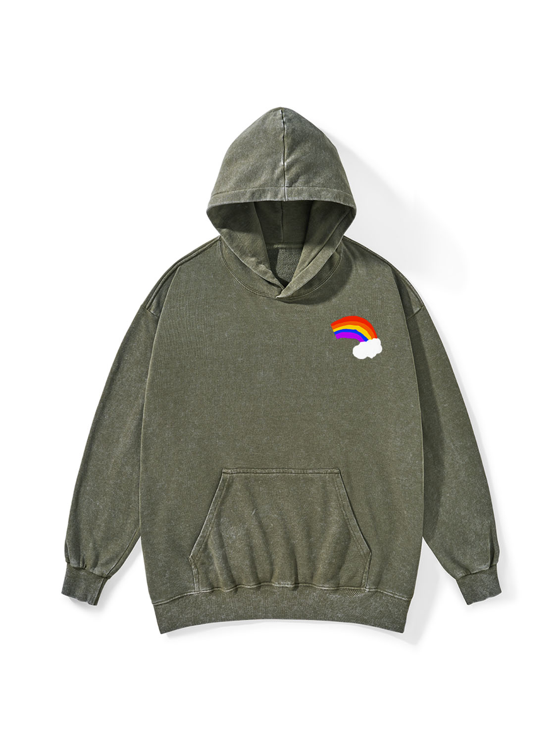 Death Is Coming Washed Hoodie