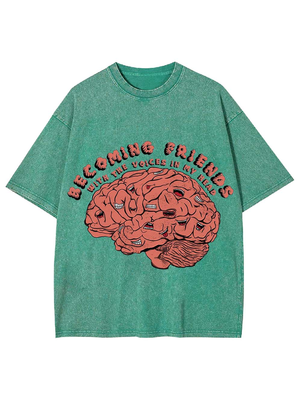 EMBRACING INNER CHAOS WASHED TSHIRT