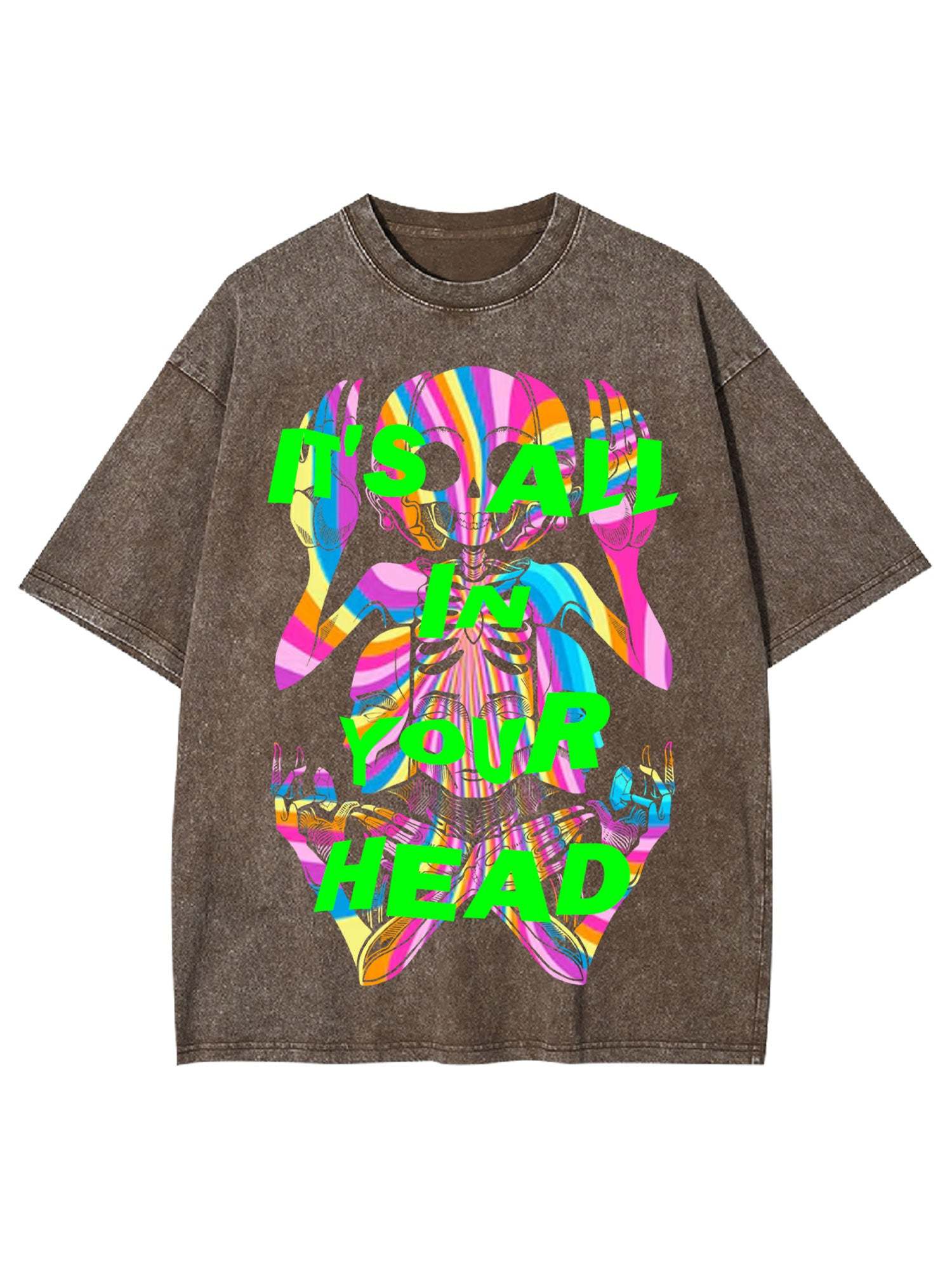 It's All In Your Head Washed Tshirt