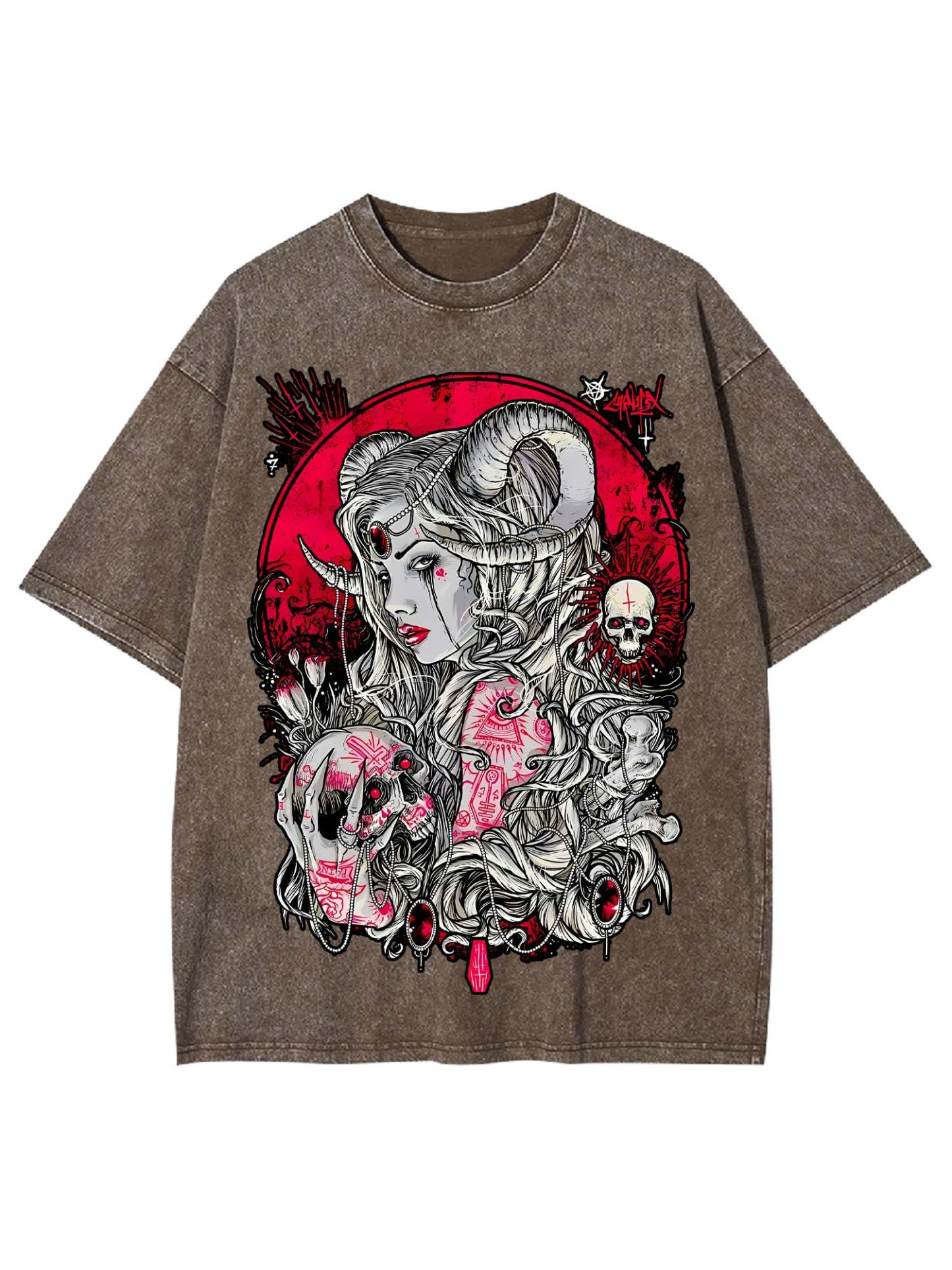 Enchantress Of The Underworld Washed Tshirt