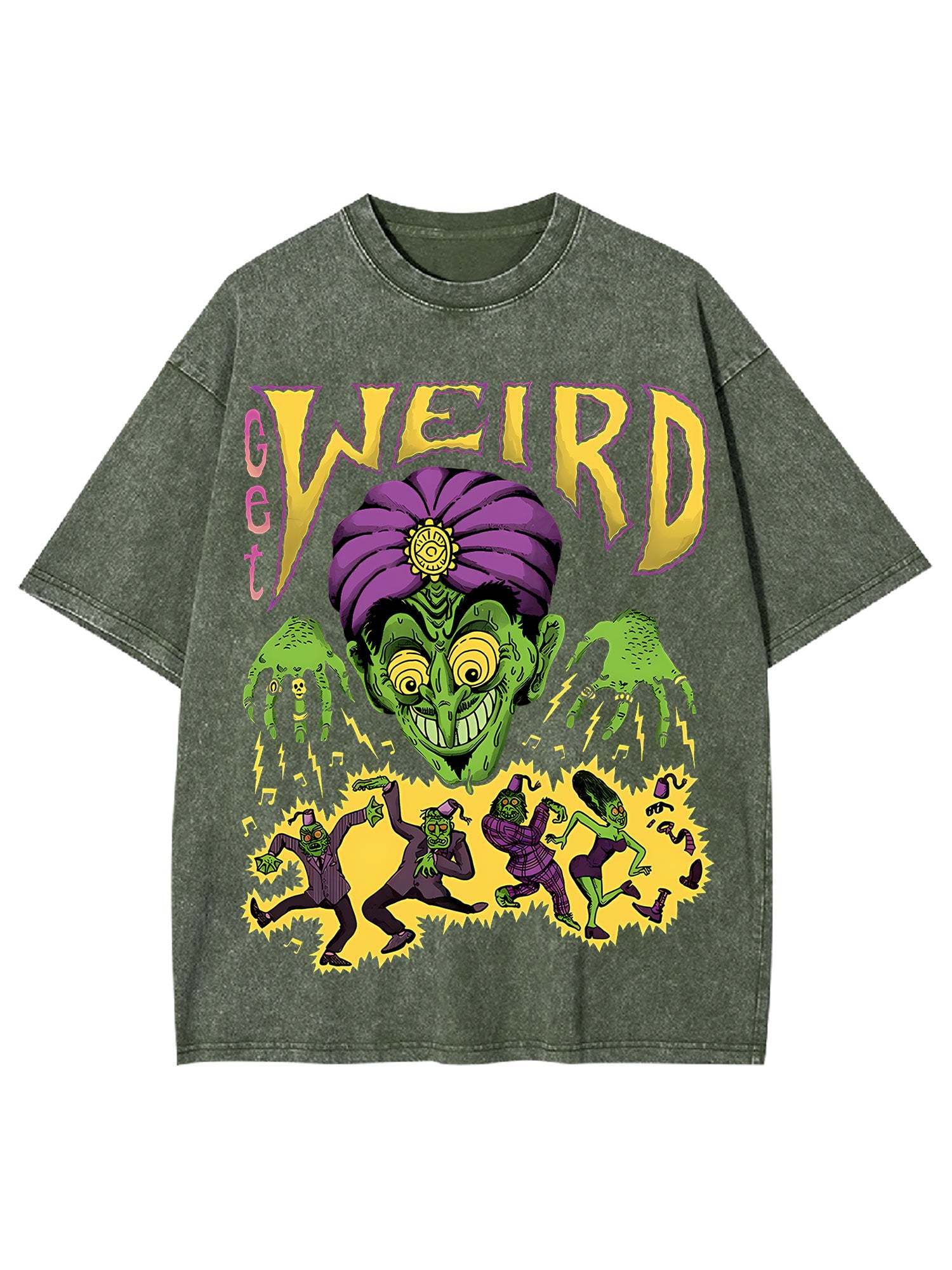 Get Weird Washed Tshirt