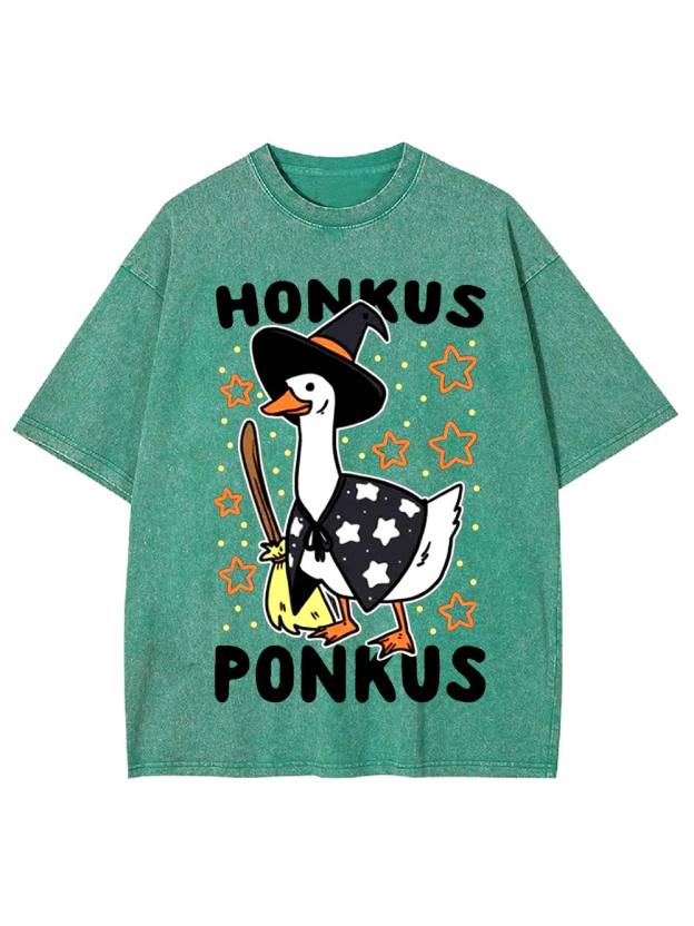 Honkus Ponkus Washed Tshirt