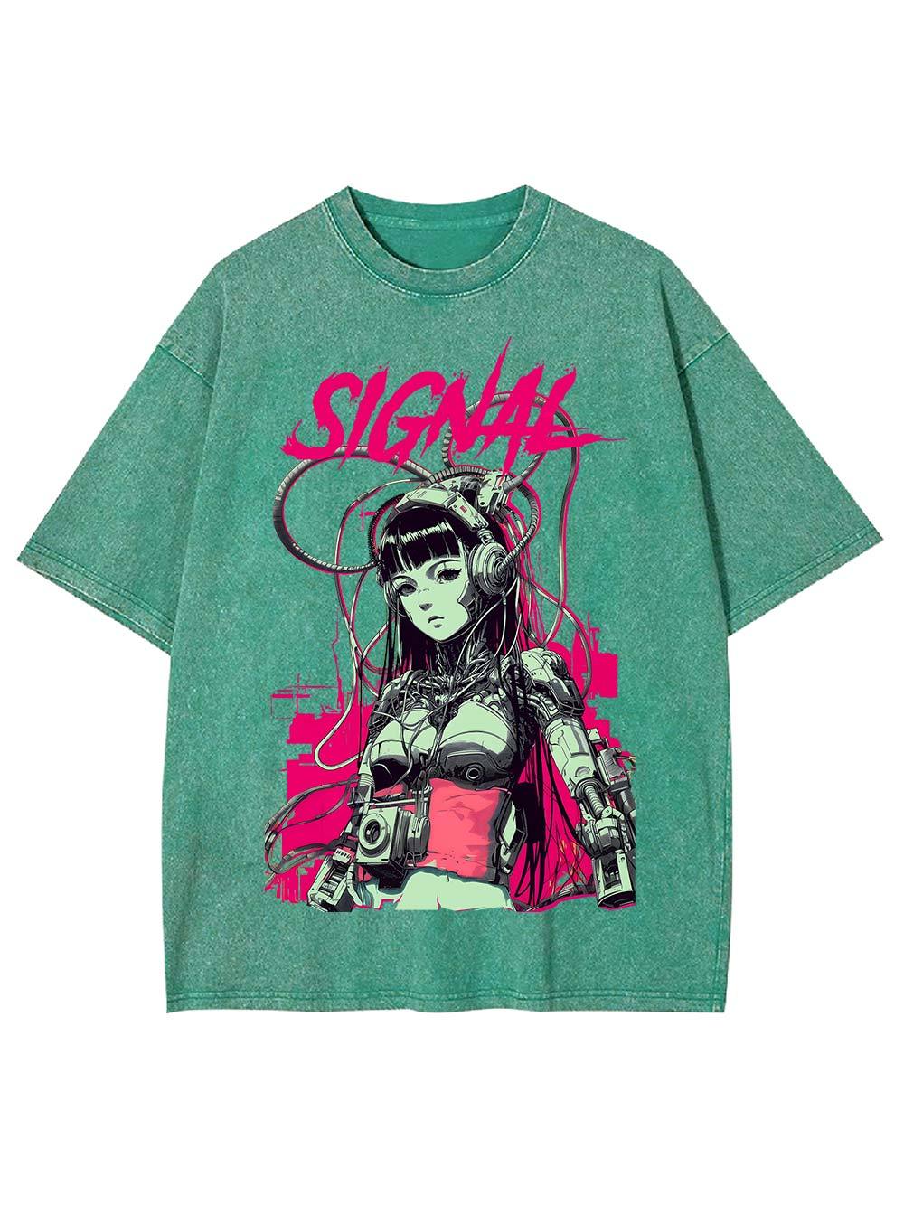 signal Washed Tshirt