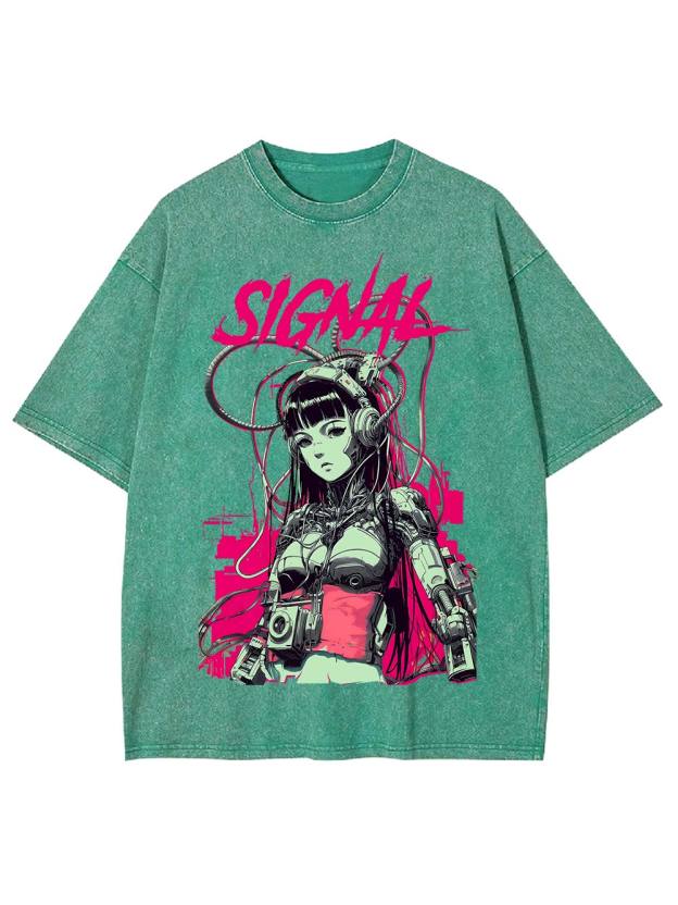 signal Washed Tshirt