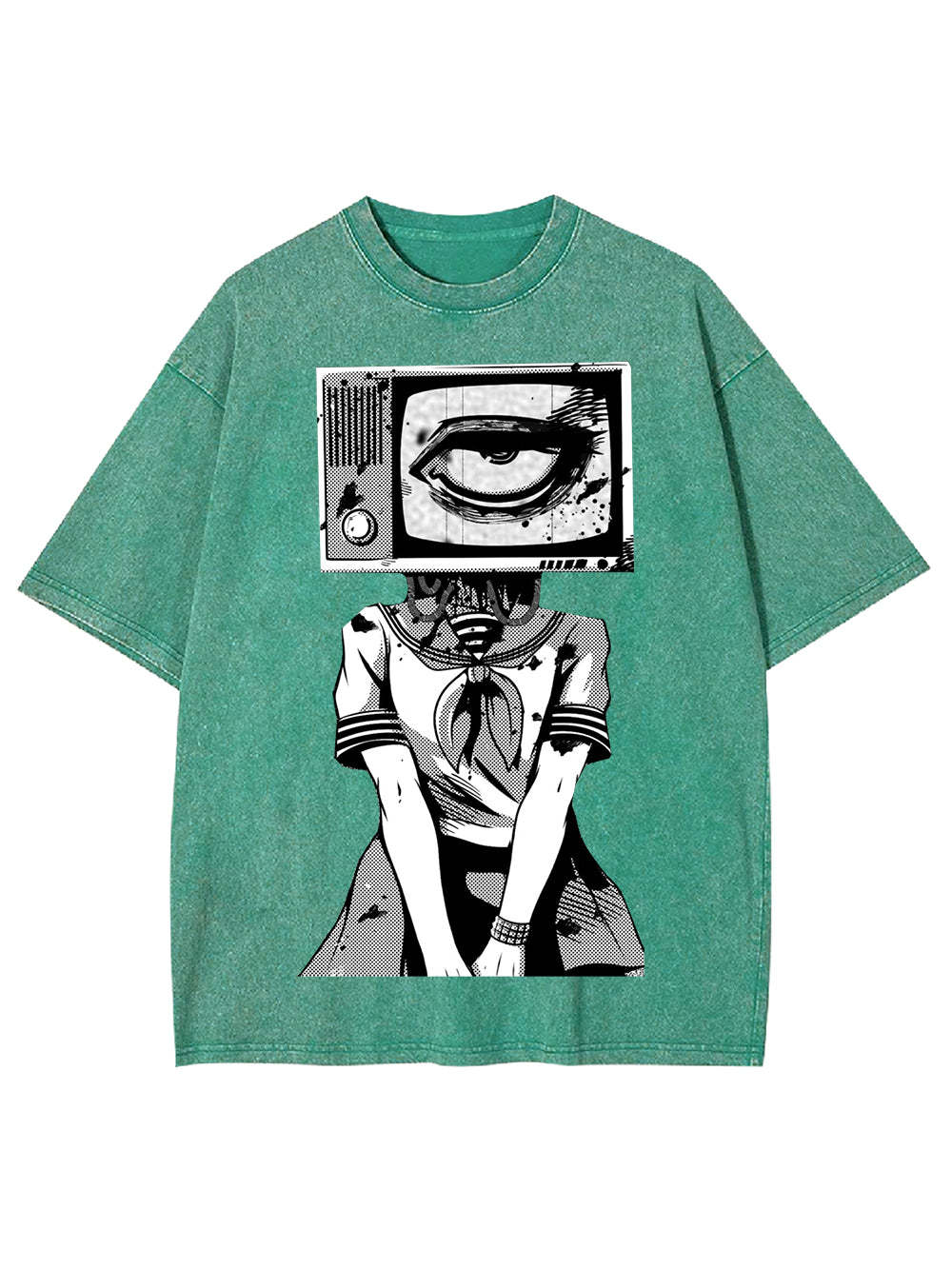 Eye On Screen Washed Tshirt