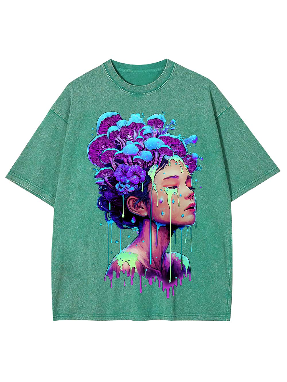 hauni mushroom Washed Tshirt