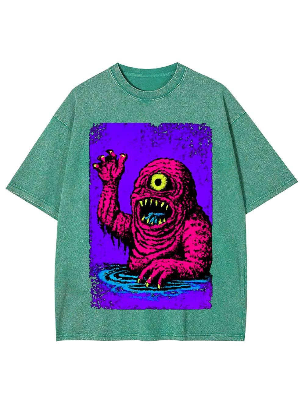 Cyclopean Terror Washed Tshirt
