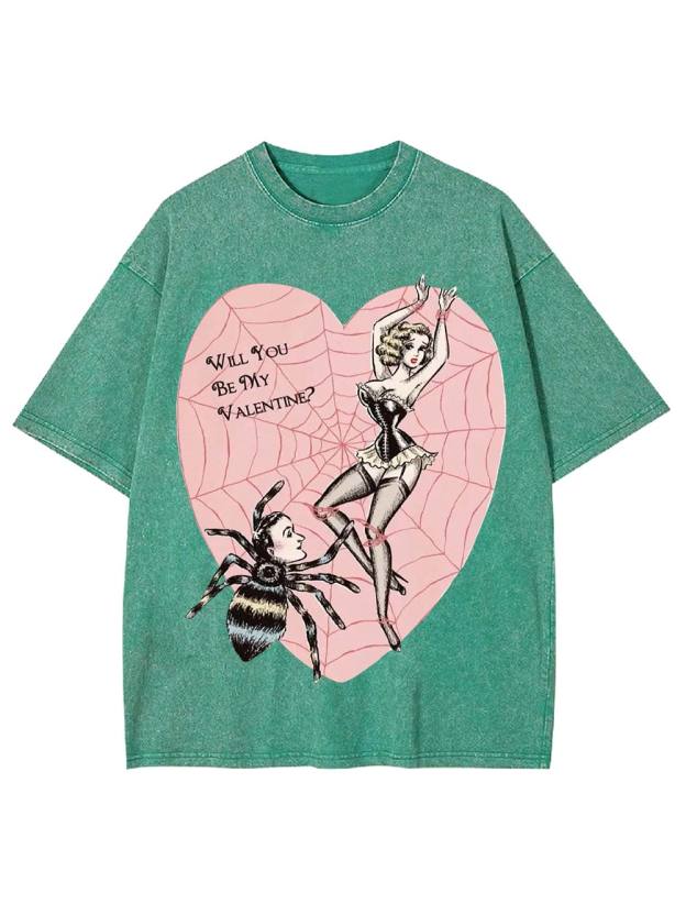 Web of Love Washed Tshirt
