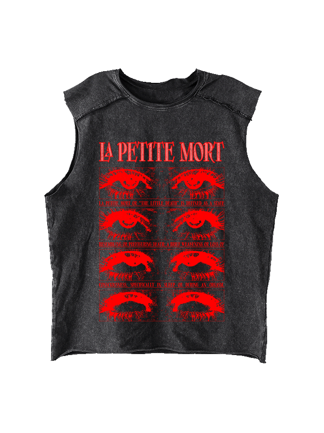 La Petite Mort Distressed Tank Top