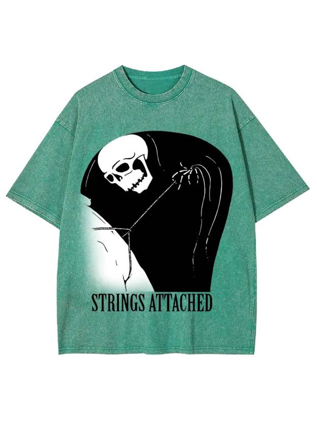 Strings Attached Washed Tshirt