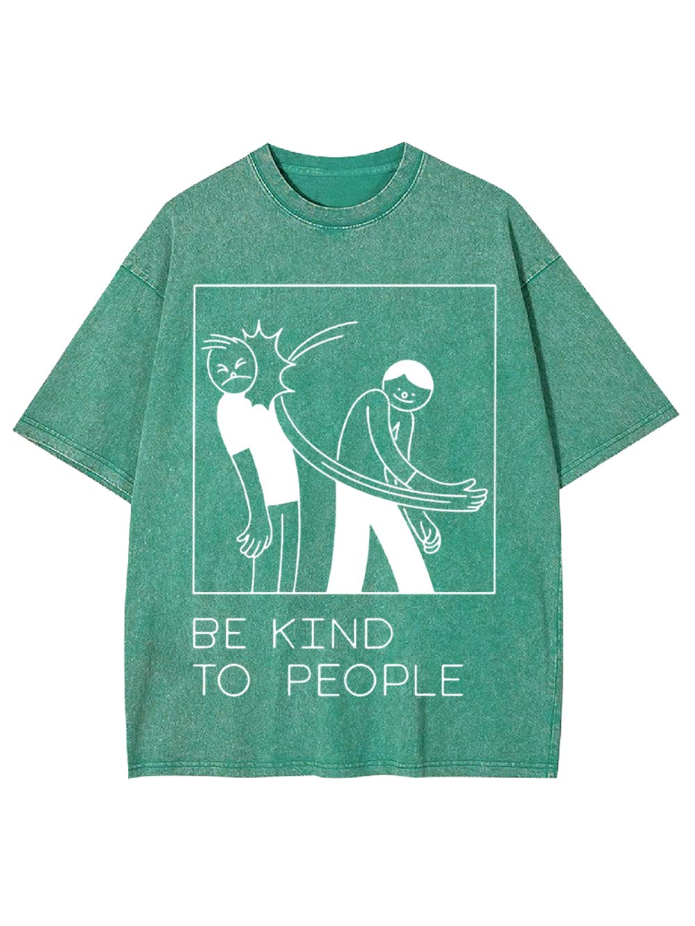 Be Kind to People Washed Tshirt