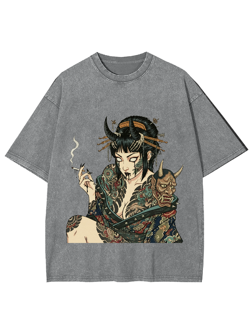 Hellfire Elegance Washed Tshirt