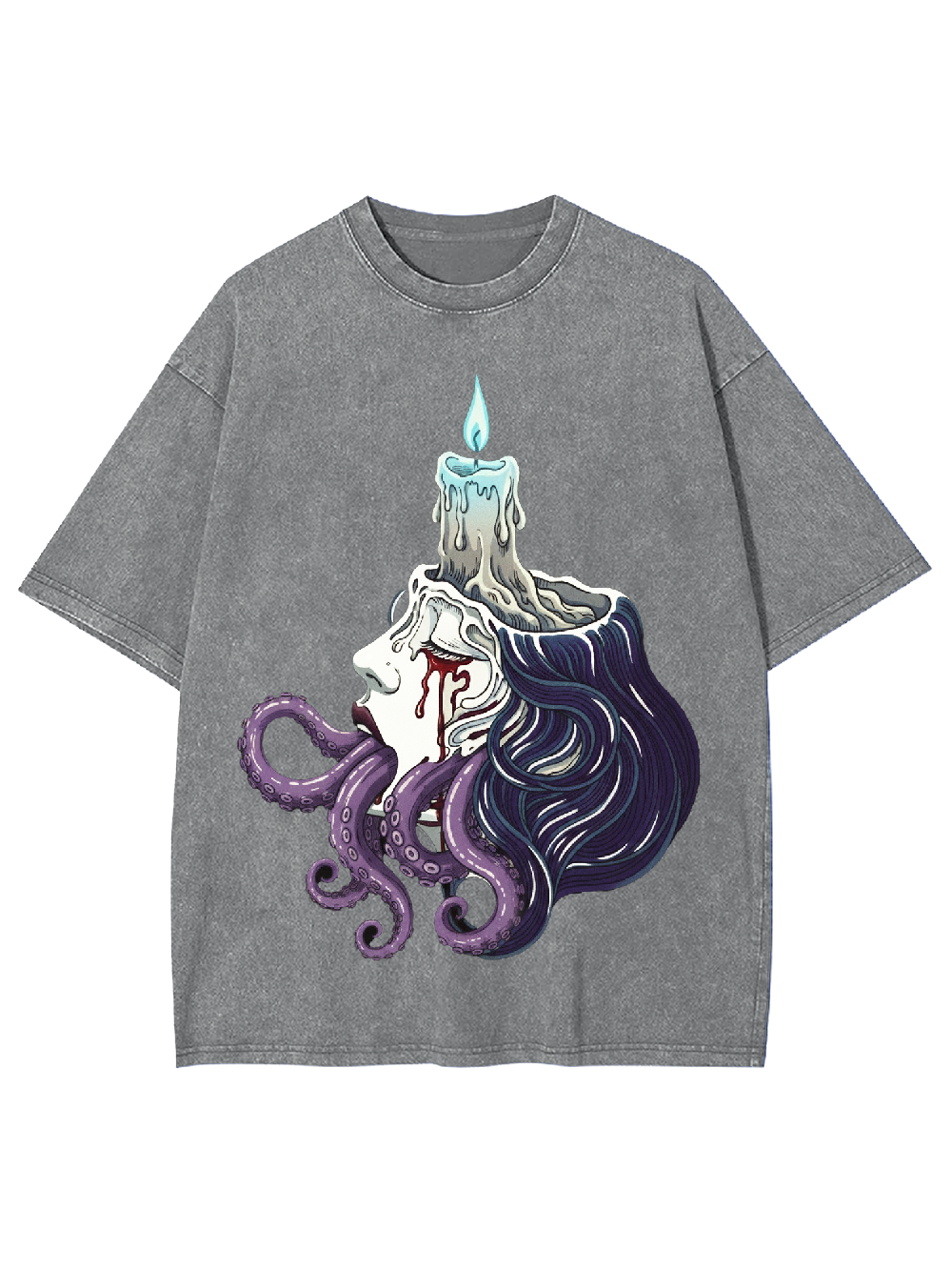 Abyssal Flame Washed Tshirt