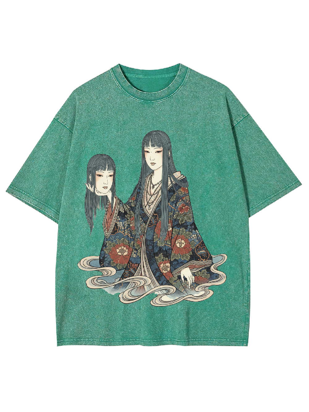 Dual-Faced Phantom Washed Tshirt