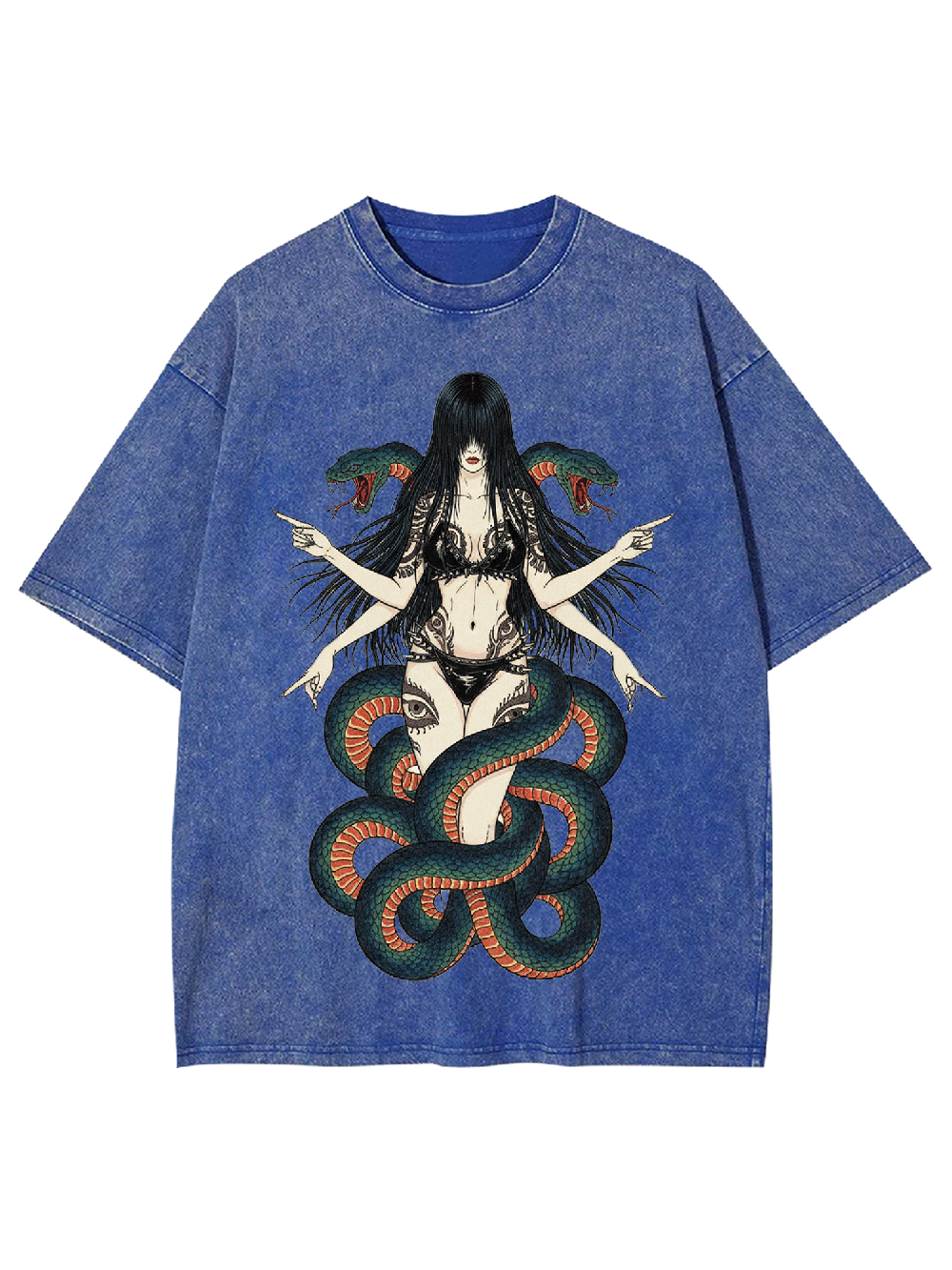 Serpent Goddess Washed Tshirt