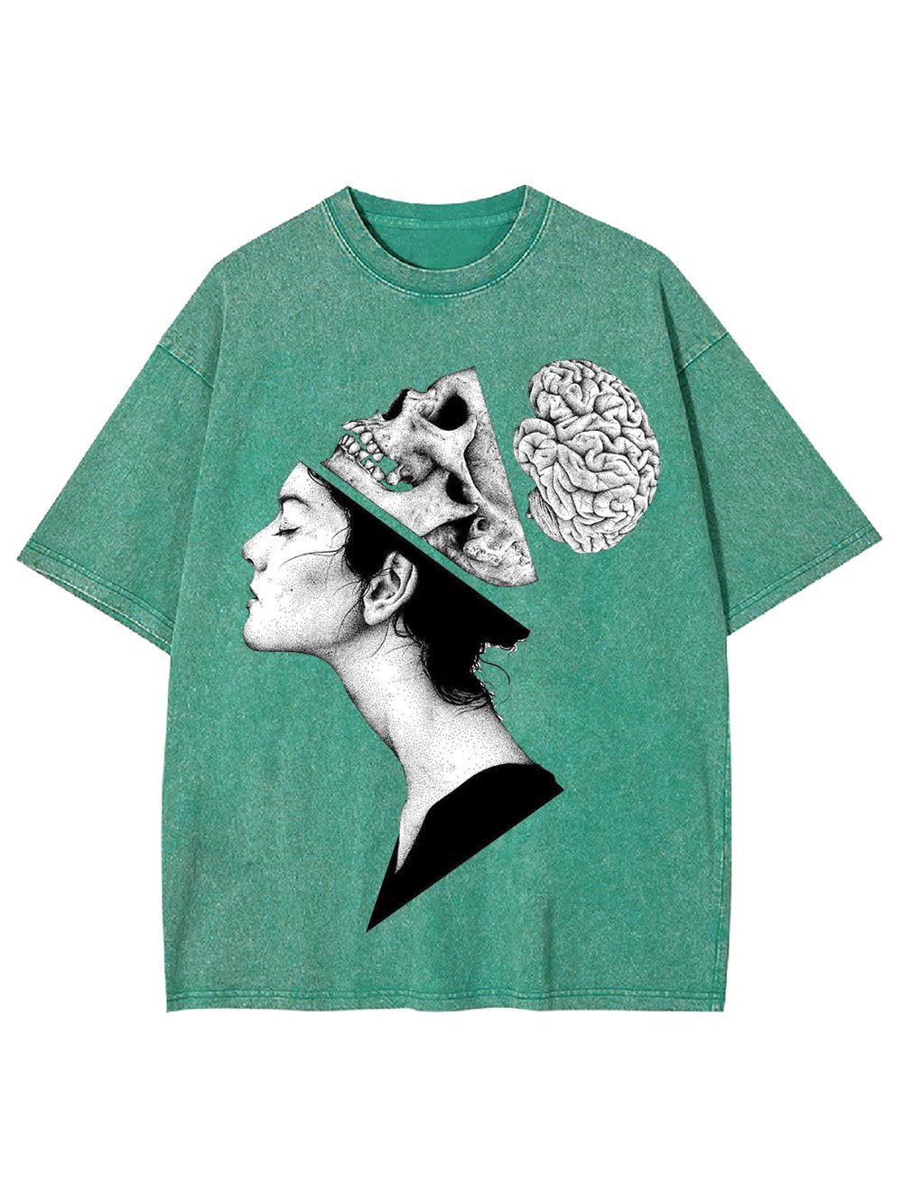 Thoughts Exposed Washed Tshirt