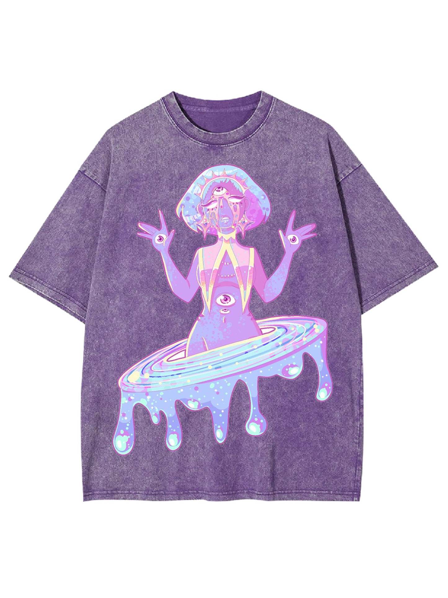 Three Eyed God Washed Tshirt