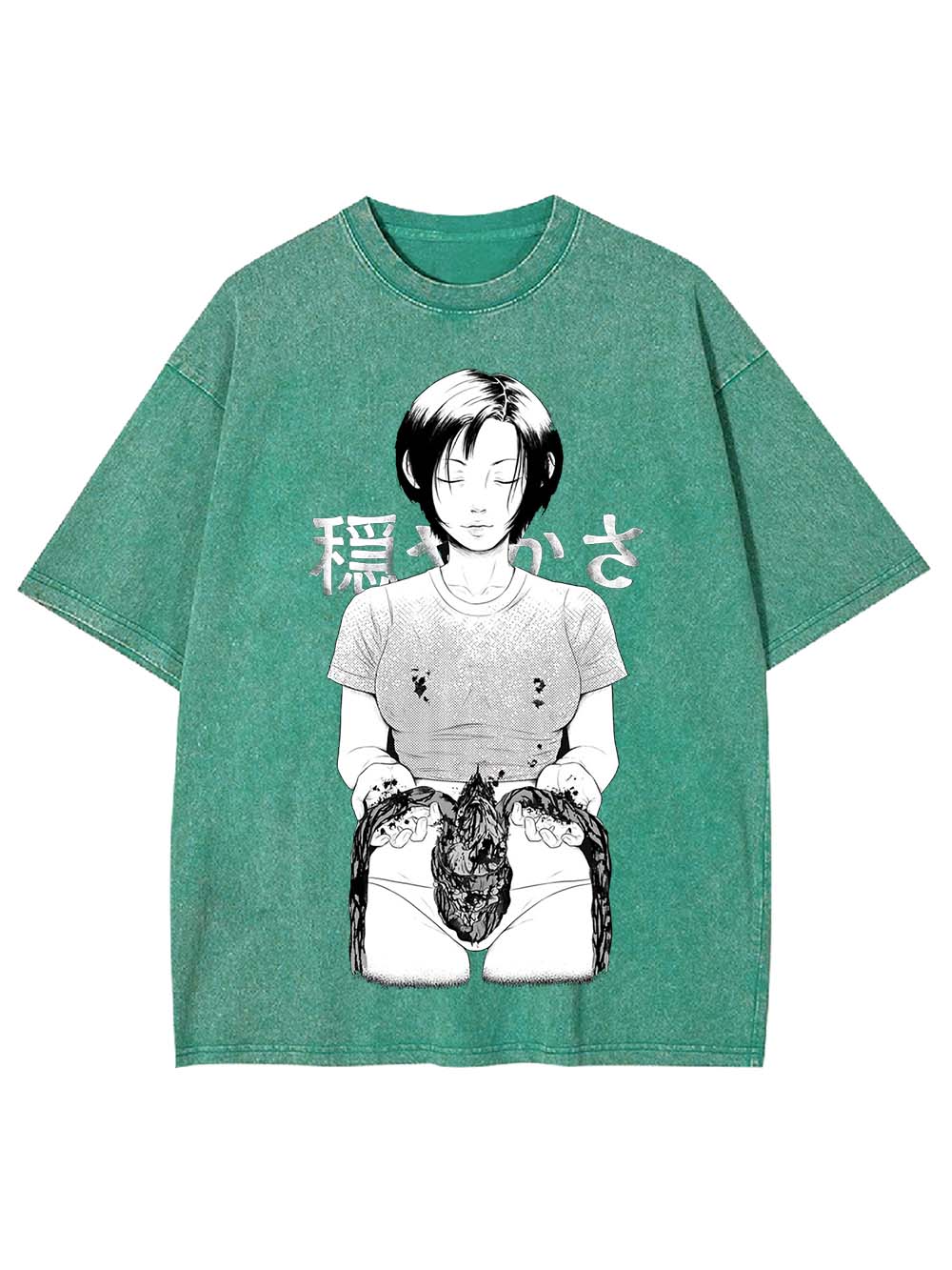 TRANQUILITY IN DECAY WASHED TSHIRT