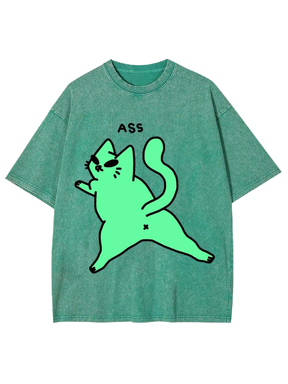 Cat's Ass Washed Tshirt