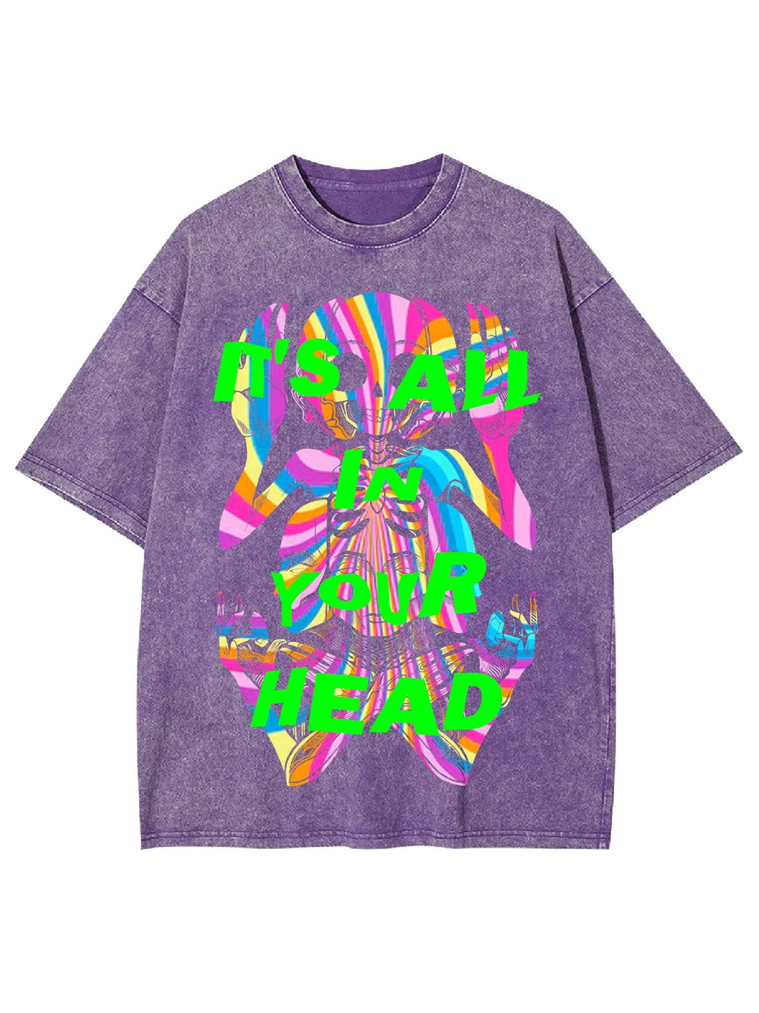 It's All In Your Head Washed Tshirt