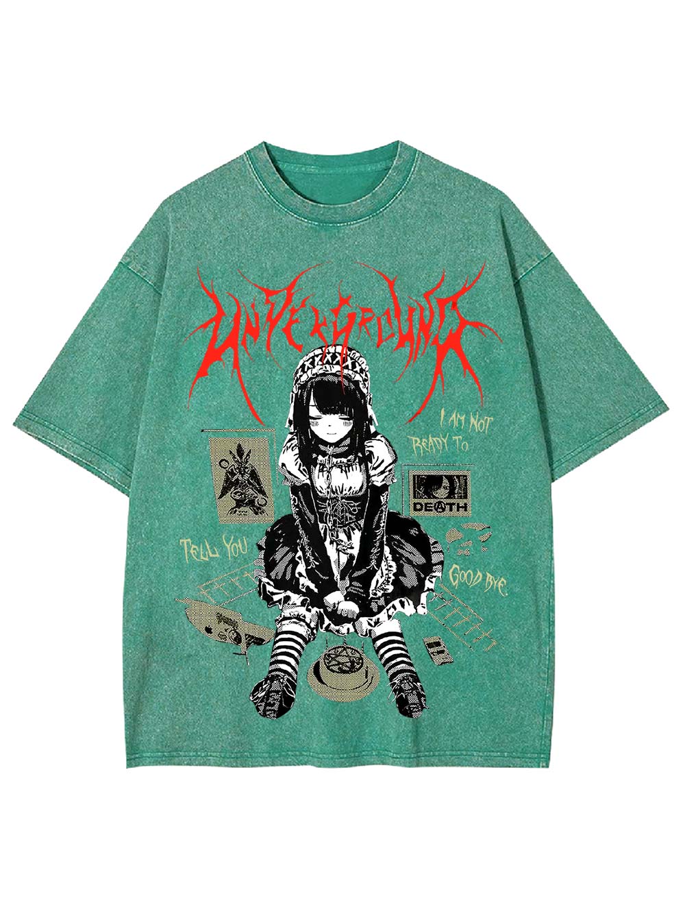 Not Ready to Say Goodbye Washed Tshirt