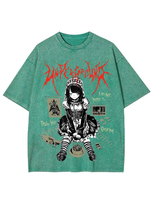 Not Ready to Say Goodbye Washed Tshirt