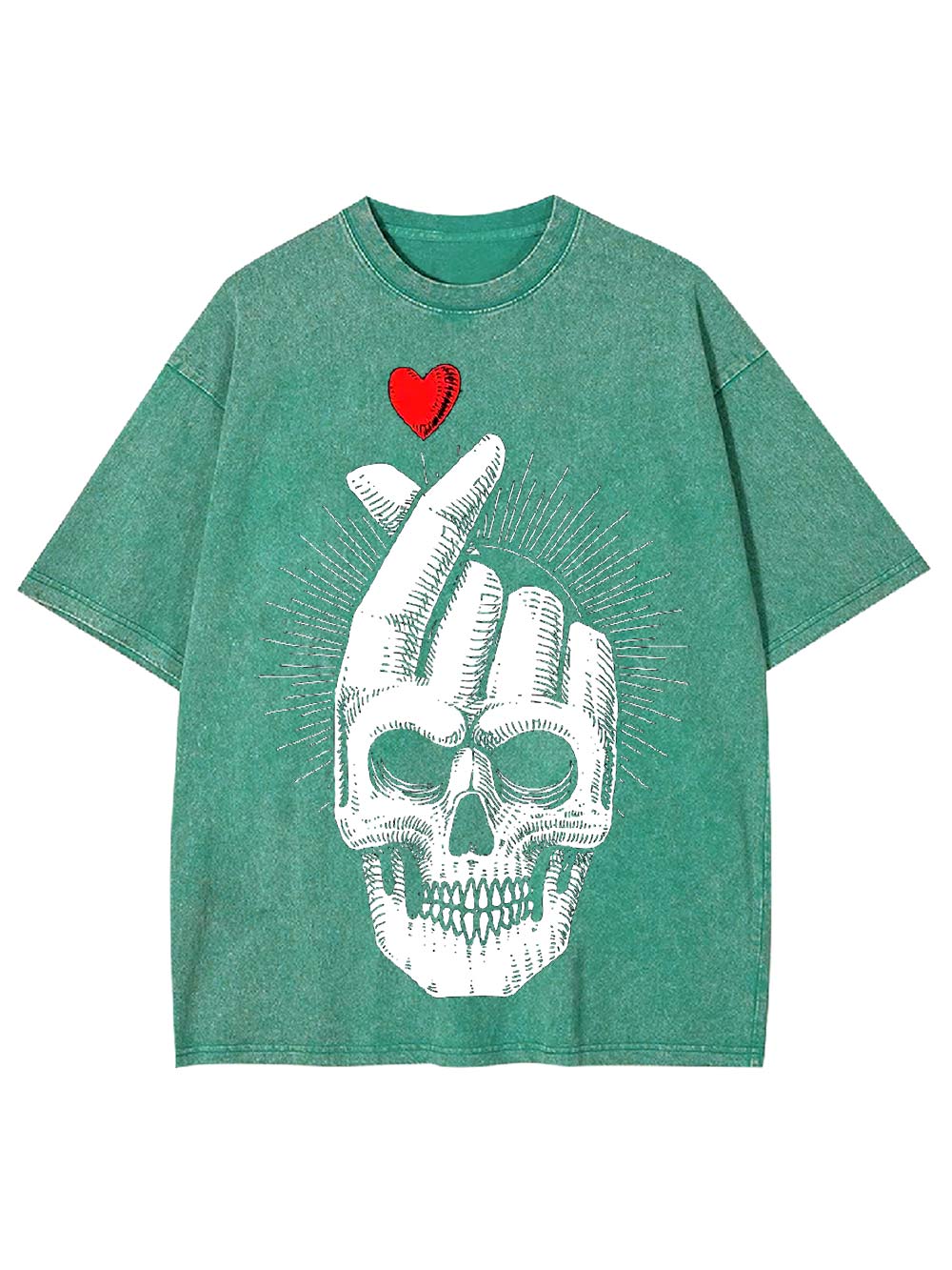 Skull of Love Washed Tshirt