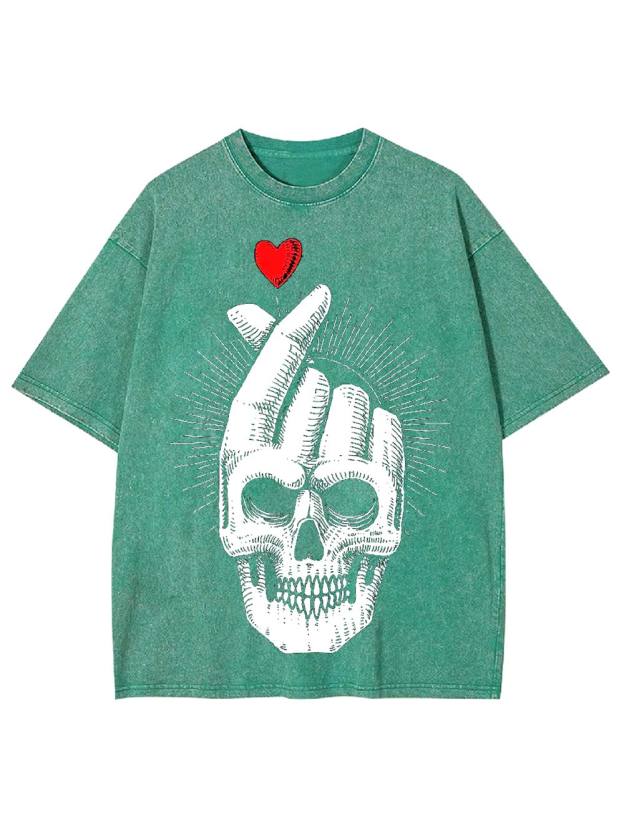 Skull of Love Washed Tshirt