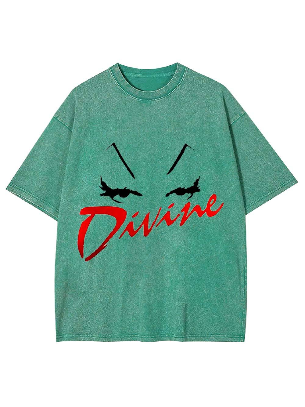 Divine Gaze Washed Tshirt
